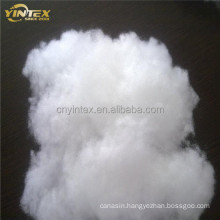 Virgin or Recycled Hollow Conjugate Siliconized Polyester Staple Fiber 7D * 64mm for filling quits or pillows cushions